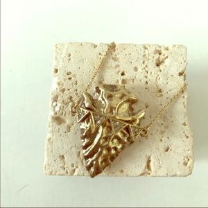 AUTHENTIC House of Harlow Gold Arrow Necklace